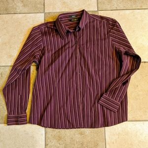 Eddie Bauer stretch button down blouse size XL